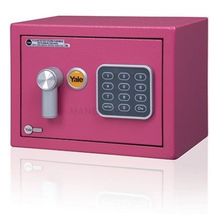 Yale Value Safe mini ružový