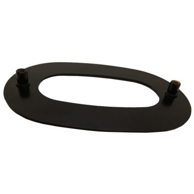 Număr "0" fațadă 152mm negru mat Număr "0" fațadă 152mm negru mat