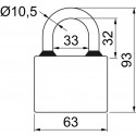 RV oval 63 visiaci zámok 