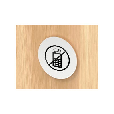 Označenie dverí samolepiace - zákaz telefonovania