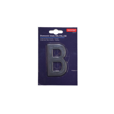 RN.75L číslo "0" 75 mm čierné matné