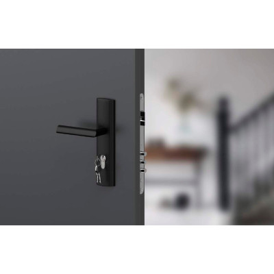 MIRO vchodová kľučka čierna 72mm ľavá VMICZL MIRO vchodová kľučka čierna 72mm ľavá VMICZL