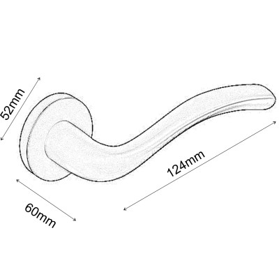 R.FORM S.CE kľučka na dvere