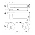 Smart Touch Handle H.03 inteligentná kľučka