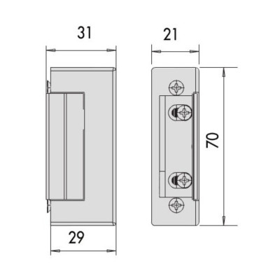 CISA 15110-00-0 elektrozámok