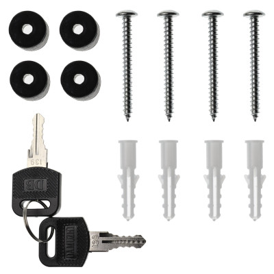 D3692 poštová schránka čierna + nerez