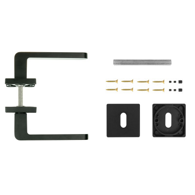 K02 BB kľučka na dvere čierna K02 BB kľučka na dvere čierna