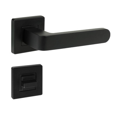 K02 WC kľučka na dvere čierna K02 WC kľučka na dvere čierna