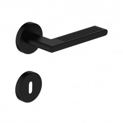 RK.C3 CAPRI kľučka na dvere / kľúč čierna