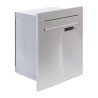 RAL9006 + inox