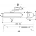 RZ.202.B dverový zatvárač Richter Czech