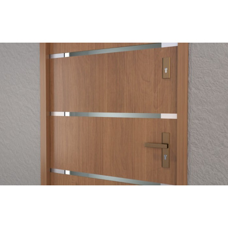 TOTAL intrare mâner-mâner bronz 90mm stânga T90PL