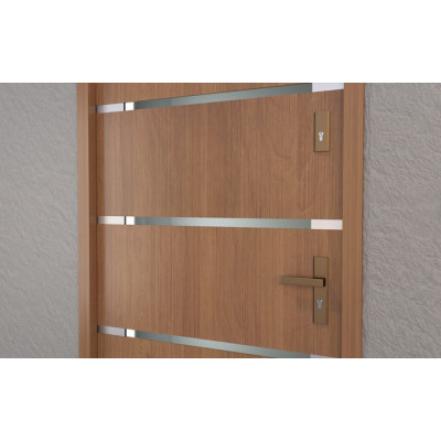 TOTAL intrare mâner-mâner bronz 90mm stânga T90PL