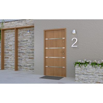 TOTAL intrare mâner-mâner bronz 90mm stânga T90PL