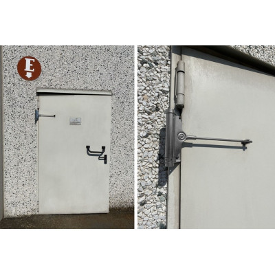 Pružinový zatvárač BA650 dverový 40 Kg