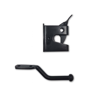 Opritor poartă 50x52mm negru