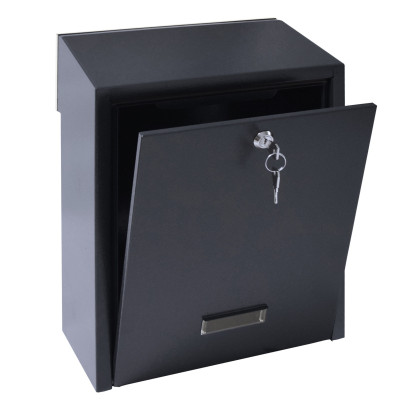 W3 - 1 poštová schránka RAL7016 / nerez