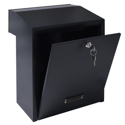 W3 - 2 poštová schránka RAL7016 / nerez