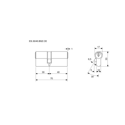 ES.CE EURO Secure BSZ insert transfer