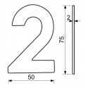 RN.75L.MD číslo "2" 75mm medené