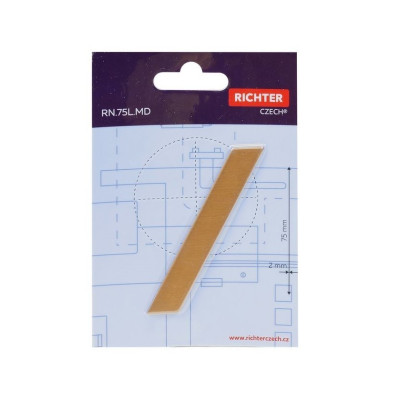 RN.75L.MD lomítko "/" 75mm medené