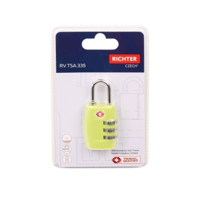 RV.TSA.335 lacăt de călătorie colorat