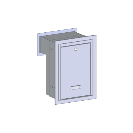 S20 schránka na zamurovanie antracit