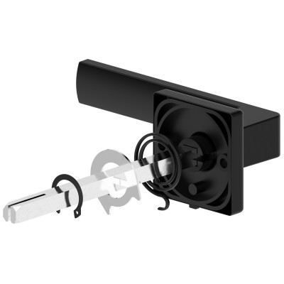 K03 WC kľučka na dvere čierna IT LINE K03 WC kľučka na dvere čierna IT LINE