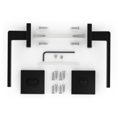 K03 WC kľučka na dvere čierna IT LINE K03 WC kľučka na dvere čierna IT LINE