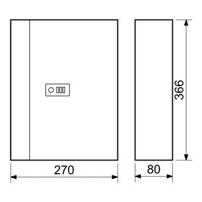 TS.48.AM kódová schránka na kľúče