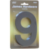 Numere 152 mm negre